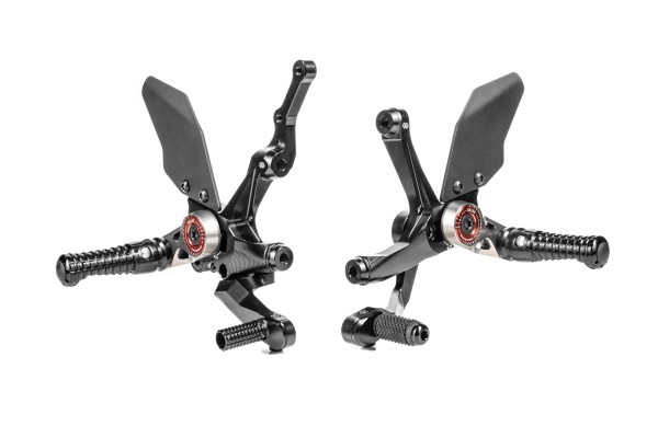 Gilles Tooling MUE2 Adjustable Rearsets | Ducati